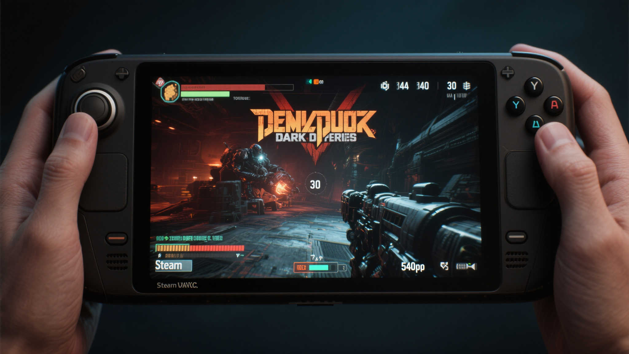 毁灭战士:黑暗时代》Steam Deck表现不佳:部分场景需降至540p以保30帧流畅 毁灭战士:黑暗时代》Steam Deck表现不佳:部分场景需降至540p以保30帧流畅