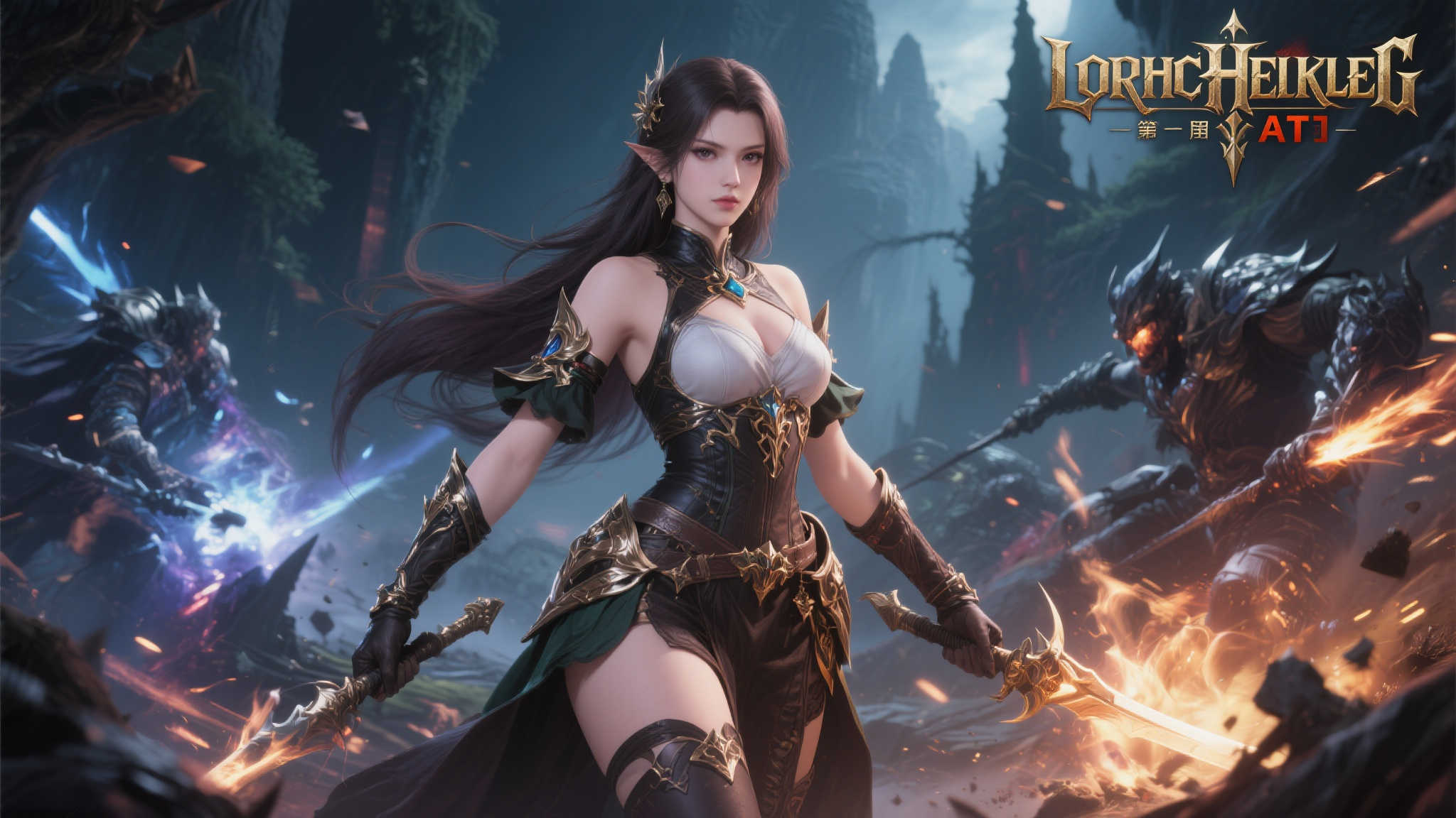绝美女主惊艳亮相！《洛奇英雄传》新作A测新增简中支持
