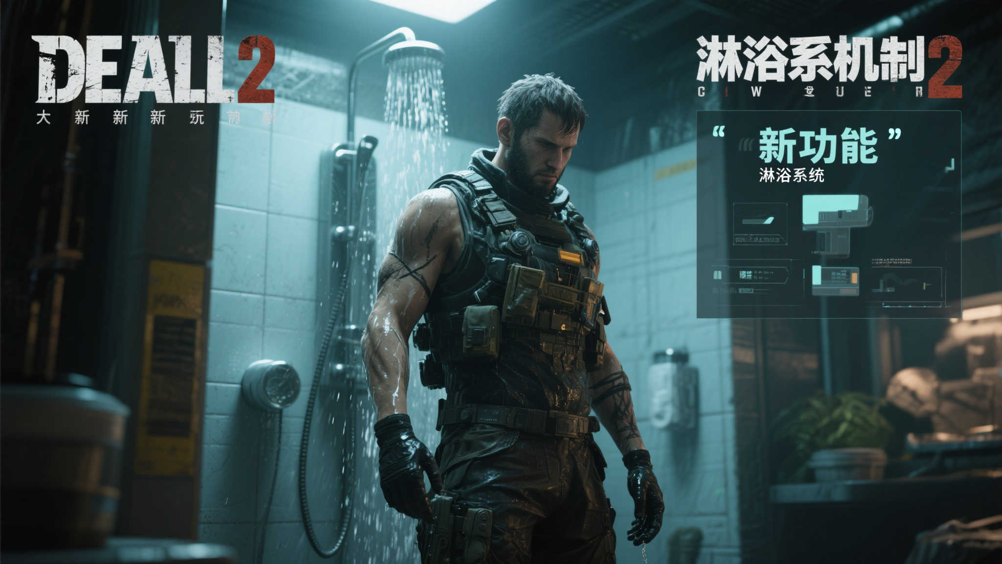 《死亡搁浅2》淋浴系统升级：解锁合成装备新途径！