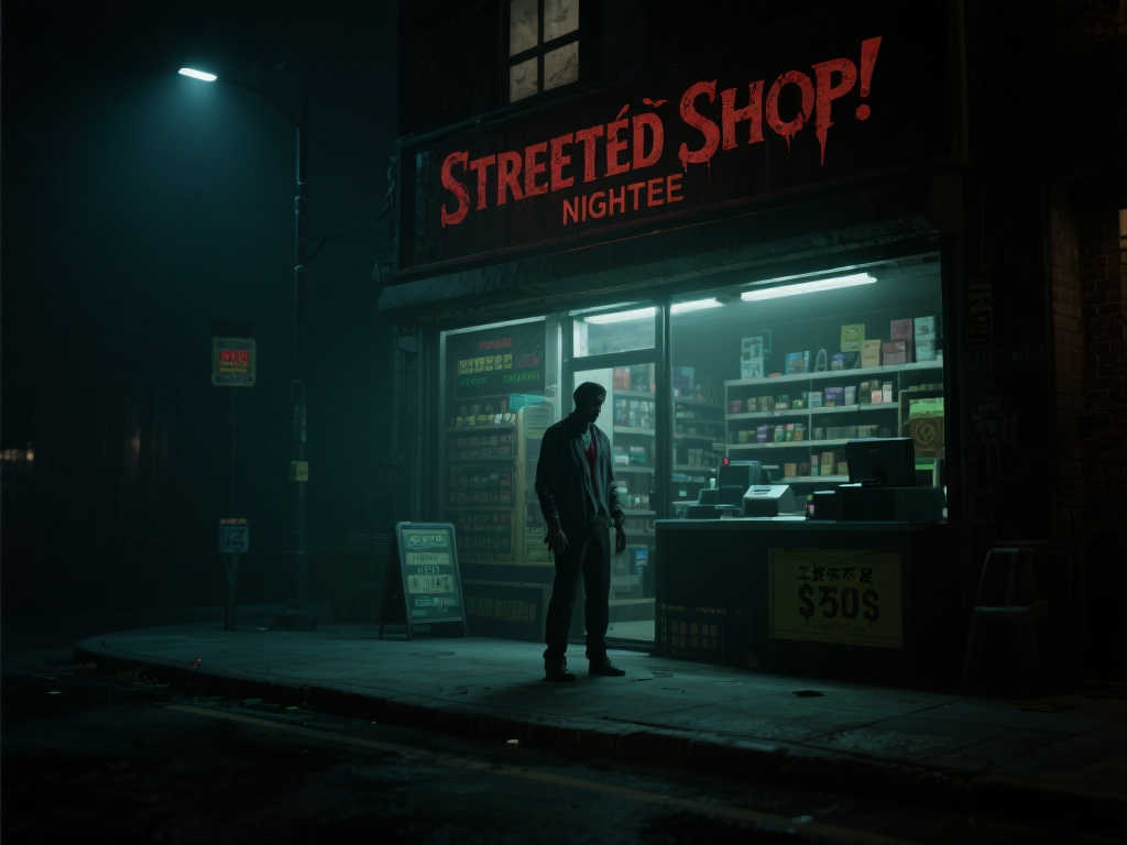工资不够引发恐惧？心理恐怖游戏《街角商店：夜班