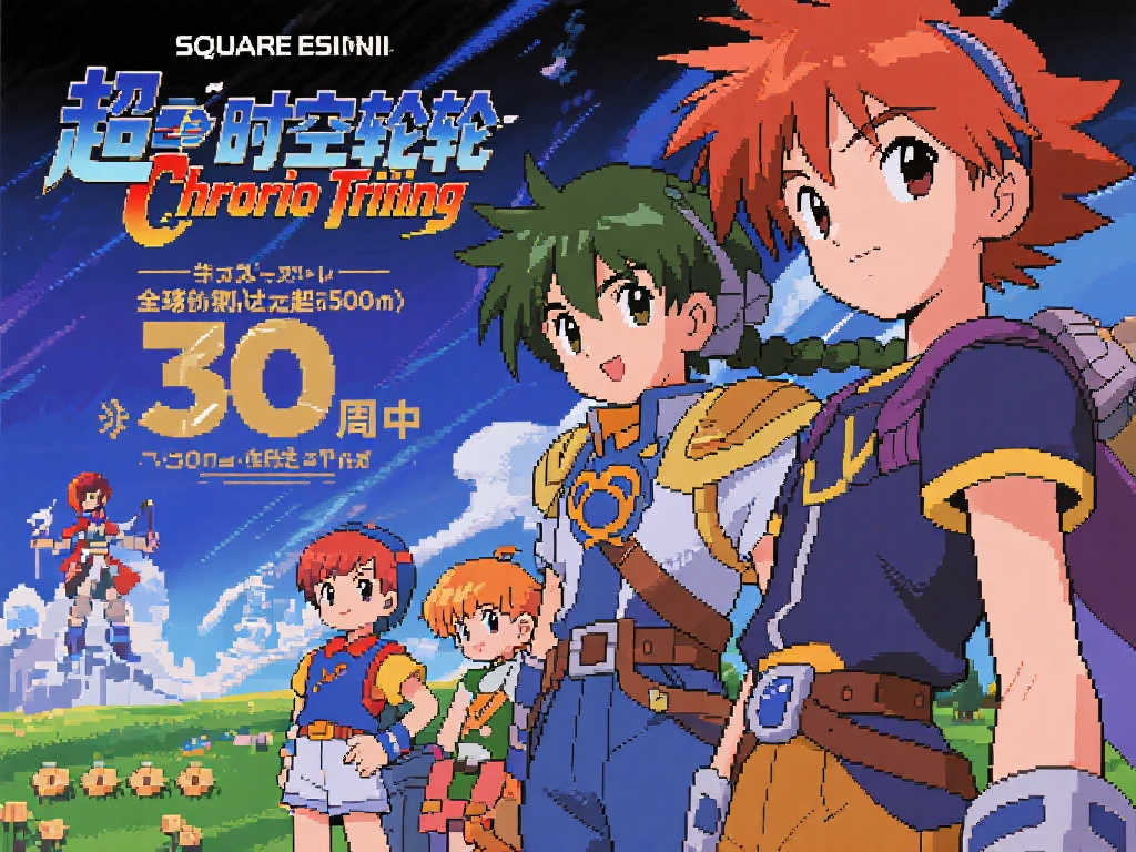 《超时空之轮》30周年庆：经典RPG销量突破500万大关！